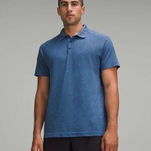 Lululemon Metal Vent Tech Polo Shirt Night Sea / Soft Denim
